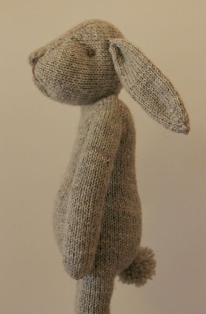 Knitted Bunny, Animal Knitting Patterns, Knitting Patterns Toys, Homemade Toys, Rabbit Dolls, Knitted Animals, Rabbit Toys, Toy Pattern, Pdf Knitting Pattern