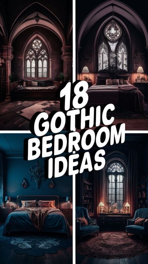 Gothic Bedroom Ideas, Fall Bedroom Ideas, Gothic Bedroom, Cozy Fall Bedroom, Fall Bedroom, Perfect Bedroom, Cozy Fall, Warm Colors, Rustic Decor