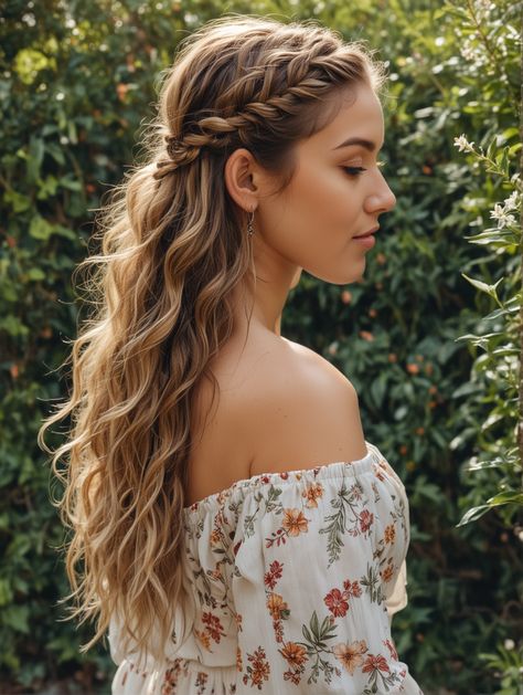 21 Easy Wedding Guest Hairstyles [Upgrade Your Style] – Scan to Talk Modern Wedding Guest Hairstyles, Wedding Guest Hairstyles Hot Weather, Hair Štýle Wedding Guest, Braided Hairstyles For Wedding Guest, Wedding Guest Braid Hairstyles, Long Hair Wedding Guest Hairstyles, Wedding Guest Hairstyles Braids, Hair For Pictures, Wedding Guest Curly Hairstyles