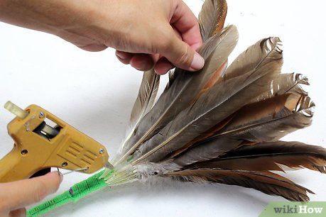 Image titled Craft a Feather Duster Step 11 Magick Crafts, Feather Crafts Diy, Diy Feather, Clean Your House, Chicken Crafts, Feather Duster, Feather Crafts, Chicken Diy, Feather Art