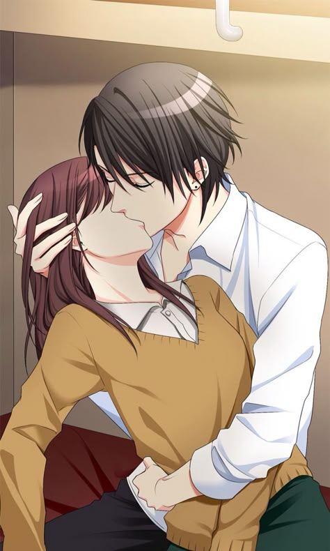 Saeki - Honeymoon 3 Kiss End My Forged Wedding, رورونوا زورو, Anime Love Story, Anime Cupples, Romantic Anime Couples, Cute Couple Drawings, Shall We Date, Romantic Manga, Manga Love