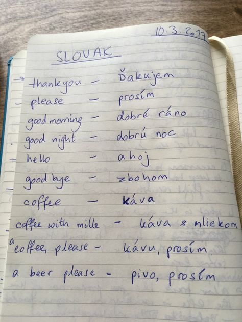 Slovak phrases Learn Slovak Language, Czech Language Learning, Slovak Aesthetic, Slovak Tattoo, Slovakia Culture, Slovak Culture, Serbia Aesthetic, Handwriting Inspo, Czech Language