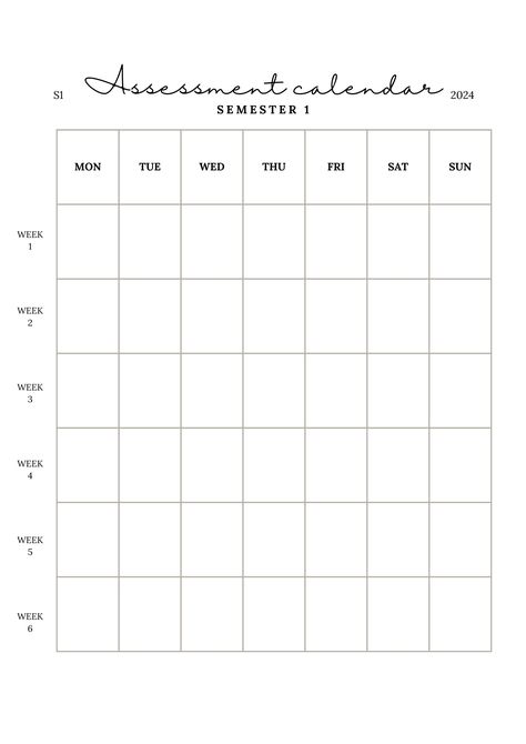 Semester 1, semester 2 & semester 3 Digital Homework & College Planner for Remarkable 2 Kindle Scribe, Boox, Ipad | Academic Student Organizer PDF Includes: 📚Hyperlinked unit list - for easy navigation 📖Semester 1, semester 2 & semester 3 assessment + exam overview - to see your semester at a glance 📑Term 1, term 2 & term 3 calendar - to assist with study planning 🧾Assessment breakdown - to provide a layout for your assessment Tri semester streamline your academic journey with our Digita Aesthetic Homework Layout, Assessment Planner, Homework College, Study Planner Ideas, Semester Planner, Revision Planner, Student Daily Planner, Study Calendar, Daily Planner Ideas