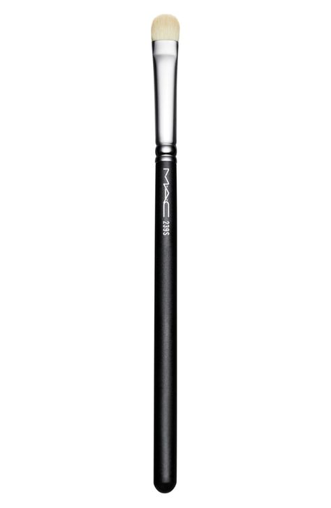 MAC 239S Synthetic Eye Shader Brush,                         Main,                         color, No Color Mac Brushes, Fair Skin Makeup, Bridal Makeup Tutorial, Wedding Makeup Tutorial, Mac Eyes, Best Bridal Makeup, Brush Cleanser, Eyeshadow Brush, Mac Eyeshadow