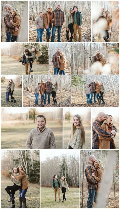 Late Winter Family Photos, Family Pictures In Cold Weather, Fall And Winter Family Pictures, Family Of 6 Winter Pictures, Family Pictures In October, Winter Photo Palette, White Neutral Family Photos, Neutral Colors For Family Pictures Winter, Natural Poses For Family Pictures