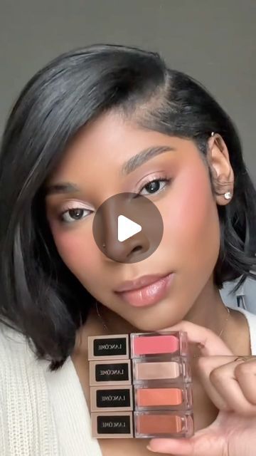 KAM <3 on Instagram: "full face using Lancôme Idôle Tints✨ they can be used as eyeshadow, highlighter, & blush!! <3  Idole Tint 03, 02, & 07 @lancomeofficial #lancomemakeup #idoletint #LancomePartner @ultabeauty" How To Use Tint On Face, Eyeshadow Highlighter, Lancome Makeup, Blush Makeup, Full Face, Ulta Beauty, Highlighter, Meal Prep, Makeup Looks