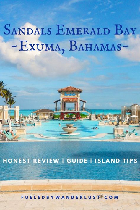 Thinking about traveling to Sandals Emerald Bay Exuma for your honeymoon? First read this review of my experience at this Bahamas all-inclusive resort.  I'll tell you all the tips and tricks you need to know, including what is worth your money and what mistakes to avoid.  That way, all you'll need to do is focus on having the honeymoon of your dreams.  #sandalsresort #sandalsresorttips #sandals #bahamas #sandalsresortbahamas #sandalsresorthoneymoon #bahamashoneymoon #bahamas #exuma #exumabahamas Sandals Bahamas, Florida Sweatshirt, Bahamas Honeymoon, Honeymoon Tips, Exuma Bahamas, Florida Shirt, Bahamas Travel, Emerald Bay, Bahamas Vacation