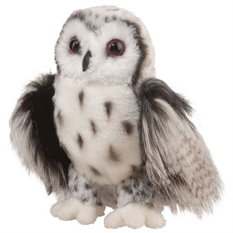 Crescent the Silver Owl Stuffed Animal by Douglas  http://www.stuffedsafari.com/Crescent-the-Silver-Owl-Stuffed-Animal-by-Douglas-p/dg-3837.htm?gclid=CO70j7z557MCFQ3nnAodYwIA5g=gdfV2402_a_7c473_a_7c9575_a_7cDG_d_3837# Owl Plush, Great Grey Owl, Owl Pet, Great Horned Owl, Silver Owl, Kids Toy Gifts, Owl Lovers, Owl Bird, Snowy Owl