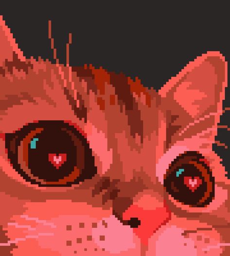 Piskel Art, Seni Vintage, Arte 8 Bits, 8bit Art, Pix Art, Cat Meme, Pixel Art Design, Cat Icon, Dessin Adorable