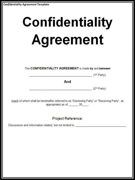 confidentiality agreement samples Word Template Design, Letter Template Word, Letter Templates Free, Non Disclosure Agreement, Financial Coach, Word Free, Free Lettering, Contract Template, Word Pictures