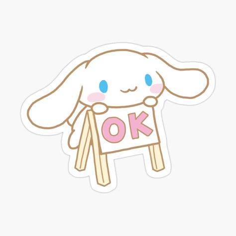 Cinnamon Roll Sanrio Sticker, Cinnamoroll Stickers Printable, Cinnamonroll Sanrio Sticker, Stiker Sanrio, Cinamoroll Stickers, Cinnamon Roll Sticker, Cinnamoroll Sticker, Ok Sticker, Sanrio Stickers