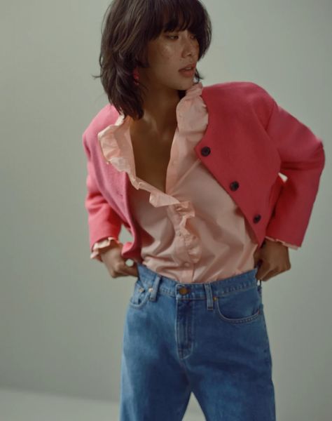 Women's New Arrivals | J.Crew Cropped Flare Pants, J Crew Collection, Jcrew Collection, Pink Suit, Jacket Buttons, Blazers For Women, Sweater Shop, Tank Top Shirt, Fashion News