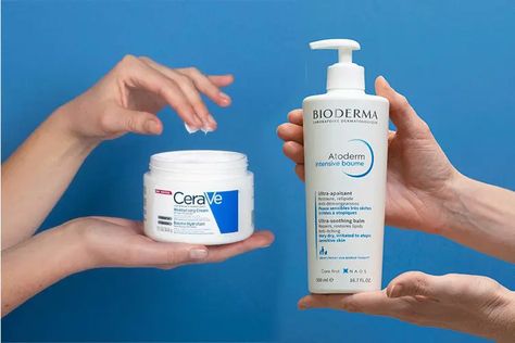 Bioderma Atoderm, Cerave Moisturizing Cream, Moisturizing Cream, Fluffy Animals, Cosmetics Brands, Moisturizer Cream, Your Skin, The Balm, Moisturizer