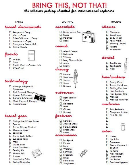 Style Chart, Packing Guide, Packing Checklist, Vacation Packing, Travel Checklist, La Face, Packing Tips For Travel, Travel List, What To Pack