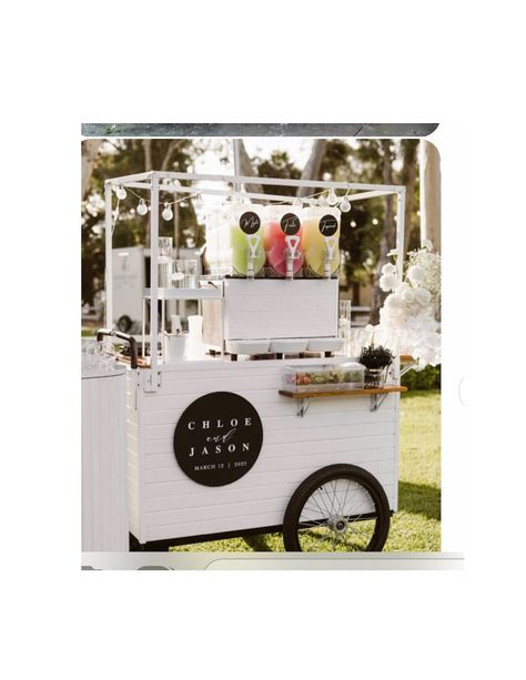 FOR CNC Easy DIY Vender/catering/refreshment/drink Cart Plans - Etsy Catering Cart, Party Rental Ideas, Mobile Bar Cart, Dessert Catering, Bar Mobile, Snack Cart, Deco Champetre, Drink Cart, Ice Cream Cart