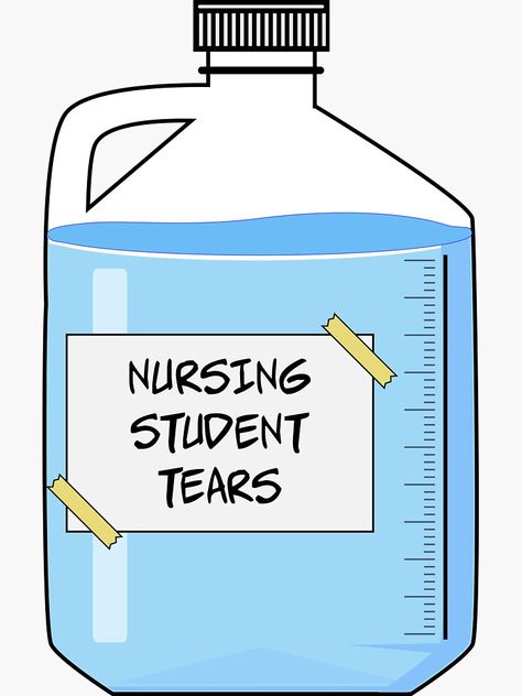 "nursing student tears | funny nursing student" Sticker by the-best-quotes | Redbubble Economics Humor, Engineering Student Humor, Pharmacy Quotes, Funny Psychology, Psychology Memes, Denim Cropped Jacket, Physics Memes, Physics Humor, Psychology Humor