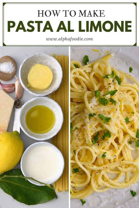 Garlic Lemon Pasta, Pine Nuts Pasta, Crazy Recipes, Pasta With Lemon Sauce, Lemon Pasta Recipe, Lemon Parmesan Pasta, Linguini Pasta, Lemon Pasta Recipes, Beef Casseroles