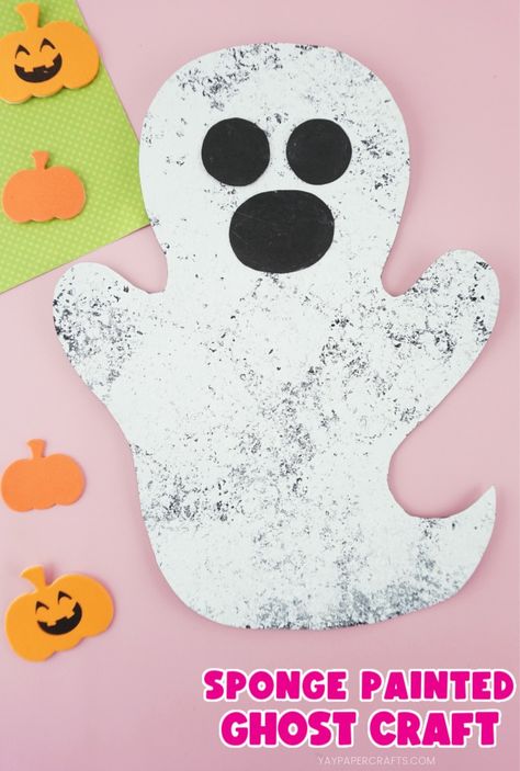 Halloween Theme Crafts Preschool, Ghosts Crafts Preschool, White Crafts For Preschoolers, Ghost Craft For Toddlers, Ghost Crafts For Preschoolers, Ghost Art For Preschool, Ghost Craft For Preschool, Ghost Art For Toddlers, Ghost Toddler Craft