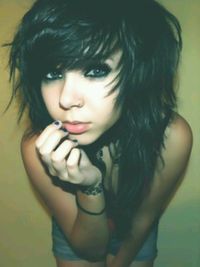 Cute Scene hair Emo Fringe, Emo Haircuts, Estilo Emo, Short Scene Hair, Emo Scene Hair, Twisted Hair, Scene Girl, Child Hood, Scene Queens