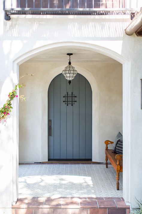 Modern Spanish Style Homes Exterior Front Doors, Spanish Style Home Front Door, Medditeranean Front Door, Spanish Style Doors Front Entry, Spanish Front Door Entrance, Front Door Mediterranean, Spanish Revival Front Door, Modern Spanish Front Door, Modern Spanish Style Exterior