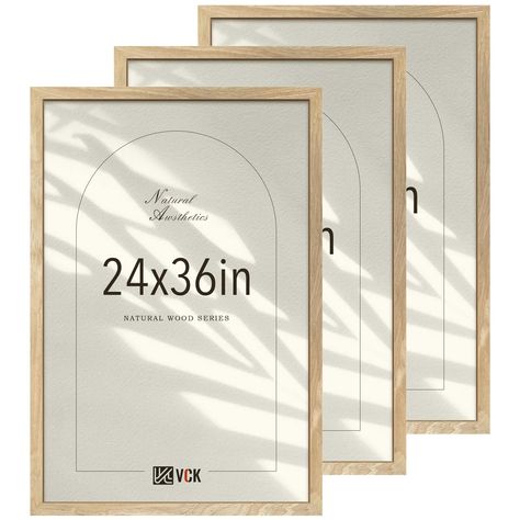 PRICES MAY VARY. AWARD-WINNING DESIGN: Simple yet elegant natural wood grain, A cultural heritage of classics and craftsmanship, satisfied, or money back. a fit for any décor and color to illuminate your life. FSC CERTIFIED FRAME: VCK is willing to sacrifice much more premium wood than other brands to craft frames extremely sturdy and durable. Corners and backboards are strengthened to say bravo to all your precious moments. PRODUCT FEATURES: The overall size is 37.8”x25.8” for Pictures 24”x36”, Craft Frames, 16x20 Picture Frame, Family Proclamation, 24x36 Poster, Type Posters, Hanging Frames, Large Poster, Ali Express, Frame Crafts