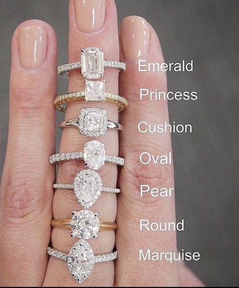 Engament Rings, Rings Inspiration, Classy Engagement Ring, Istoria Modei, Jewelry Knowledge, Ring Cuts, Ring Inspo, Cute Engagement Rings, Future Engagement Rings