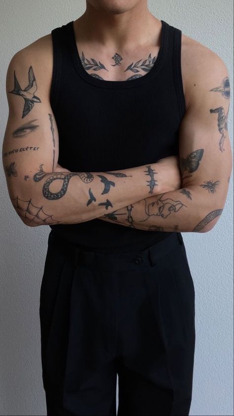 @thomaasjqt #tattoo #aestetic #ideas #artist #design Vintage Men Summer Outfit, Male Patch Work Tattoos, Mens Tattoos Patchwork, Patch Work Sleeve Tattoo Men, Asian Patchwork Tattoo, Upper Arm Patchwork Tattoo, Patchwork Tattoo Ideas For Men Arm, Tattoo Ideas For Men Patchwork, Tattoo Ideas 777