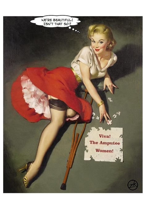 1000+ images about Amputee on Pinterest | Prosthetic Leg, Legs and ... Moda Pin Up, Stile Pin Up, Vintage Pin Ups, Mode Pin Up, Dibujos Pin Up, Moda Pinup, Arte Pin Up, Pin Up Illustration, Pinup Vintage