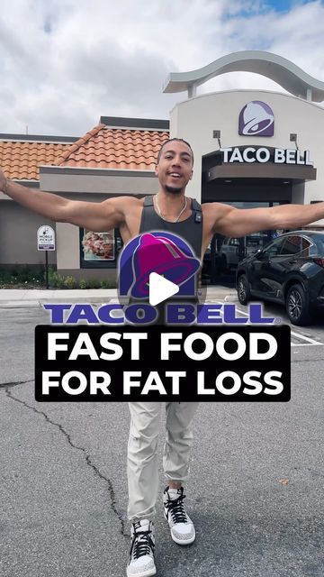 Trent Harrison | Online Fitness Coach on Instagram: "Fast food for fat loss is my series where I show everyday people just like you how to navigate a fitness journey while eating at fast food spots. For Episode 8, we are going to Taco Bell 🌮 

Check out @trizzlemanfitness for daily nutrition and fitness hacks‼️

#tacobell #highprotein #fatloss #fastfood #nutrition #healthyeating #macros #protein #chicken" Best Fast Food For Weight Watchers, Fast Food On A Diet, Healthy Taco Bell Options, Healthiest Fast Food Options, Fast Food Healthy Choices, Food For Fat Loss, Trent Harrison, High Protein Fast Food, Protein Foods List