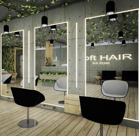 Hair salon interior design