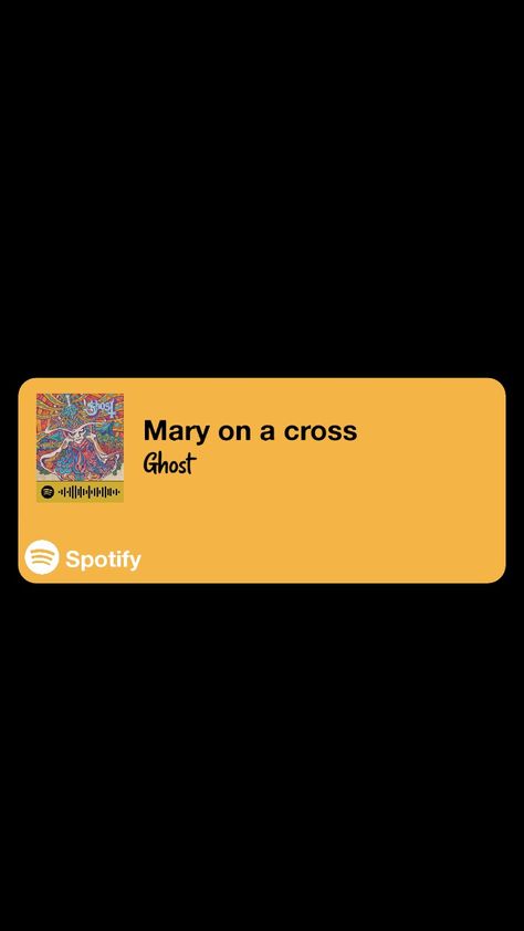 Mary On A Cross Spotify, Mary On A Cross, A Cross, Incoming Call, Incoming Call Screenshot, Quick Saves