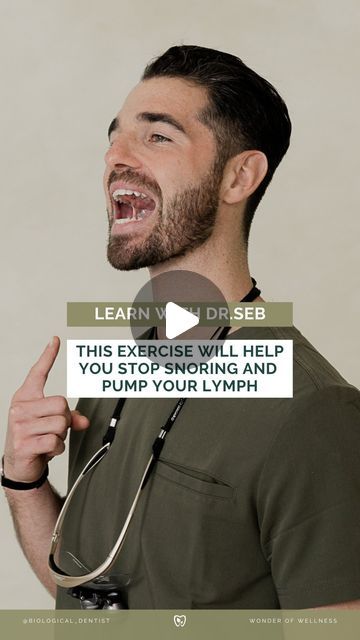 🦷 Dr Seb | Biological Dentist on Instagram: "This exercise will help you stop snoring AND pump your lymph. This is called the Tongue Tip Up.   Try this at home and let me know how you get on…" Snoring Exercises, Tongue Exercises, Tip Ups, Snoring Remedies, Lymph Drainage, How To Stop Snoring, Stop Snoring, Sleep Health, Alternative Healing