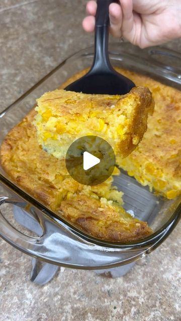 Amy Doe 👩🏼‍🍳 on Instagram: "This corn casserole is the perfect Easter side dish or side dish to any meal! RECIPE ⬇️

Ingredients:

1 can creamed corn
1 can sweet corn (drained)
1 box Jiffy corn muffin mix
1 cup sour cream
1 stick melted butter
1 cup medium or sharp cheddar cheese 

Instructions:

Preheat oven to 350F.

In a bowl combine all of the ingredients. Be careful not to over mix!

Add to a greased 8X8 baking dish and cook for 1 hour to 1 hour and 15 minutes. (You can also use a 9X13 baking dish and cook for 45 minutes.)

Remove and let stand for 5 minutes before serving.

#recipe #corn #sidedish #easysidedish #comfortfood #cookingathome #familydinner #sundaydinner #holidayfood #homecooking #easyrecipe" Holiday Cornbread, Easter Side Dish, Chef Tim, Jiffy Corn Muffins, Cornbread Recipe Sweet, Jiffy Mix, Cream Corn, Canning Sweet Corn, Cornbread Easy