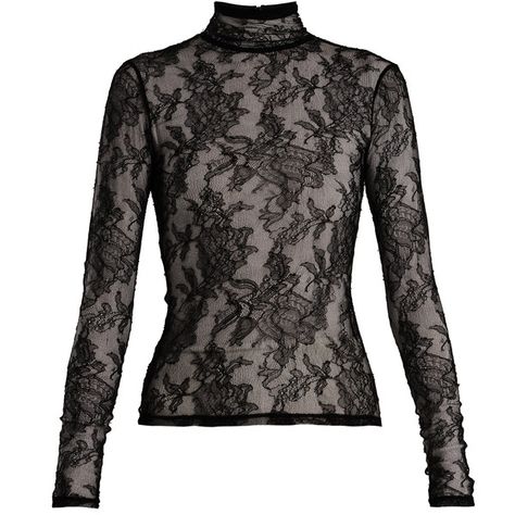 Gucci High-neck floral-lace top ($890) ❤ liked on Polyvore featuring tops, lace top, high neckline tops, floral lace top, high neck cami and lace slip Black High Neck Top, Lorelei Gilmore, High Neck Lace Top, Winter Wishlist, Stylish Fits, Lace Camisole Top, Floral Cami Top, Virtual Wardrobe, Black Cami Top