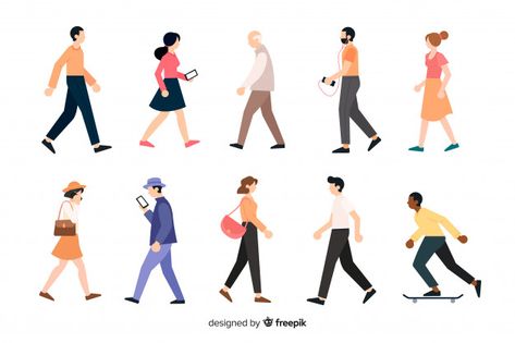 Business Cartoons, Family Vector, Women Laughing, Walking People, Business Woman Successful, Cartoon People, People Dancing, Man Character, Character Poses