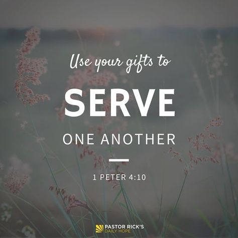 www.aprilrodgers.com/serving/ We each have different gifts that can be used to glorify God. Without you faithfully administering YOUR gift, the blessing to others will never be as great as it could be! So serve it up! #ReflectingLight Serve Others Quotes, Serve One Another, 1 Peter 4 10, Church Doors, Serve God, 1 Peter, Gift Quotes, Spiritual Gifts, Verse Quotes