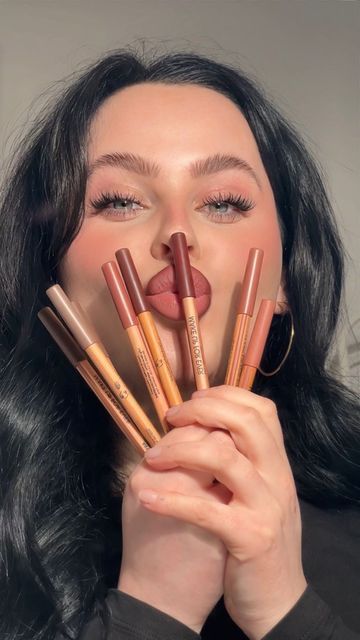 ⭑ isabelle kate on Instagram: "testing new lip liners until I find a new fave … <3 all from @makeupforever 🌟 shades, in order: Endless Cacao Total Taupe Completely Sepia Wherever Walnut Up + Down Tan Limitless Brown Universal Earth Versatile Chestnut" Makeup Forever Lip Liner Endless Cacao, Makeup Forever Lip Liner Wherever Walnut, Endless Cacao Lip Liner, Makeup Forever Lip Liner, Lip Liners, Makeup Forever, March 20, Makeup Art, Lip Liner