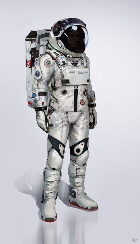 ArtStation - Spacesuit Final, Jose Afonso "eSkwaad" Astronaut Space Suit, Mobil Design, Astronaut Suit, Výtvarné Reference, Astronauts In Space, Space Suit, Space Nasa, Science Fiction Art, Space Opera