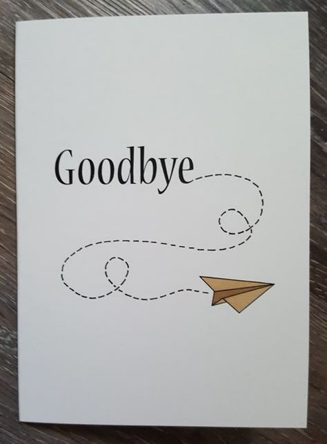 Farewell Card Design, Card Design Ideas Drawing, Farewell Party Ideas, Design Ideas Drawing, Goodbye Cards, Farewell Card, Card Design Ideas, Farewell Quotes, Leaving Cards