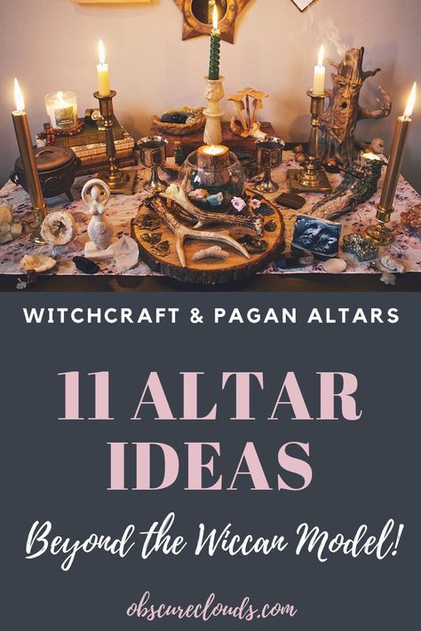 Shrines And Altars Ideas How To Make, Beauty Altar Witchcraft, New Year Altar Ideas, Wiccan Alter Ideas, Nature Altar Ideas, Making An Alter At Home, Alter Table Ideas Spiritual, Wiccan Altar Ideas Diy, Witch Altar Items