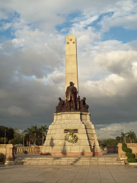 Rizal Shrine Rizal Park, Jose Rizal, Building Drawing, Morning Glory, Hd Photos, Manila, Statue Of Liberty, Philippines, Monument