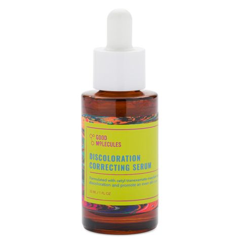 Good Molecules Discoloration Correcting Serum 30 ml | Good Molecules Discoloration Correcting Serum, Discoloration Serum, Post Acne Hyperpigmentation, Good Molecules, Acne Hyperpigmentation, Tranexamic Acid, Leaky Gut, Skin Discoloration, Sun Damage