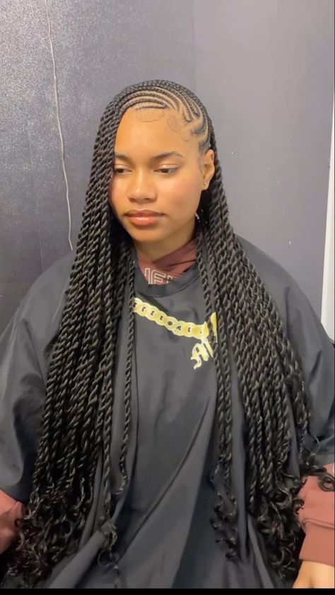 Twist And Cornrow Hairstyles, Braided Graduation Hairstyles, Hair Braid Designs, Cornrows Braids For Black Women, Hair Styles Braids, Short Box Braids Hairstyles, Braided Hairstyles For Black Women Cornrows, Styles Braids, Big Box Braids Hairstyles