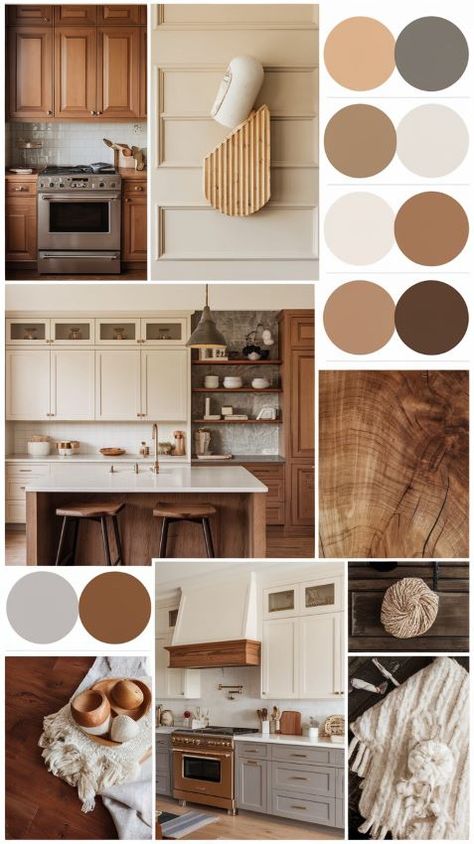 Top 5 Most Popular Kitchen Cabinet Paint Colors - Kitchen Genius Tan Walls Kitchen Cabinet Colors, Almond Colored Cabinets, Pecan Colored Cabinets Kitchen Designs, Great Kitchen Colors, Color Block Kitchen Cabinets, Kitchen Colors Schemes Wood Cabinets, Paint Colors With Brown Cabinets, Best Paint For Kitchen Walls, Wall Color For Kitchen With Dark Cabinet