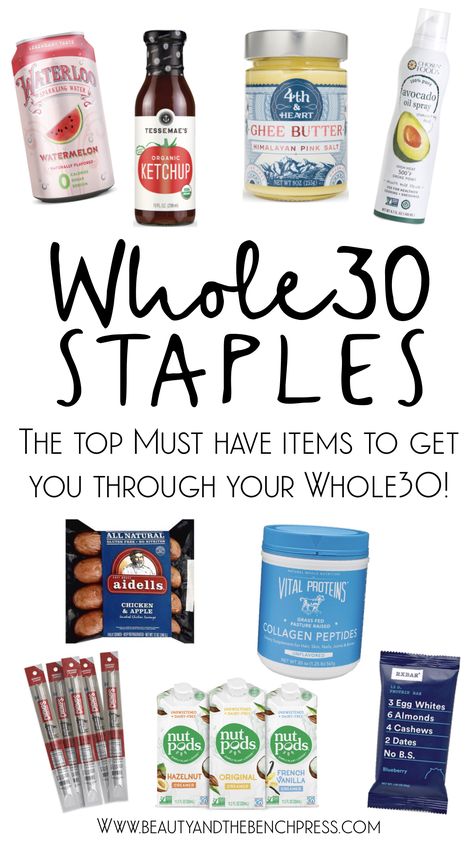 Whole 30 Rules Simple, Whole 30 Calendar Of Emotions, Whole 30 Fast Food, Meal Prep For The Week Whole 30, Whole 30 Energy Drink, Basic Whole 30 Meals, Whole 30 Store Bought Products, Whole 30 Plate Template, Whole 30 Staples