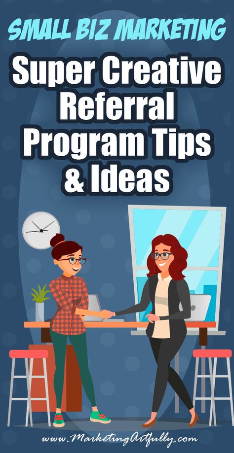 Whether you are a shop keeper, real estate agent, direct salesperson or service professional, having a referral program can be one of the easiest ways to get new business. Functionally, a referral is someone who already has a good feeling about working with or buying from you because someone recommended you, making the sale much easier! This post will walk you though all kinds of tips and ideas for setting up your own referral program! #marketing #networking Sales Promotion Ideas, Video Marketing Ideas, Shop Keeper, Referral Marketing, Insurance Marketing, Marketing Gift, Healthcare Marketing, Marketing Words, Business Check