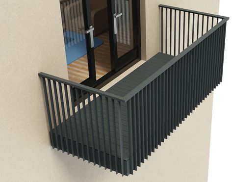 Vertical Infill Balustrade System Balcony Balustrade Ideas, Exterior Staircase Design, Exterior Balustrade, Balcony Walkway, Aluminium Balustrade, Cantilever Balcony, Balcony Balustrade, Railings Design, Aluminium Balustrades