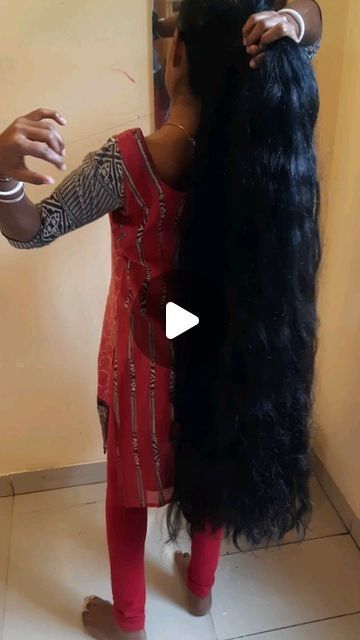 Indian Long Hair, Indian Long Hair Braid, Beauty Crush, Long Hair Images, Long Indian Hair, Long Silky Hair, Long Hair Pictures, Playing With Hair, Indian Hair