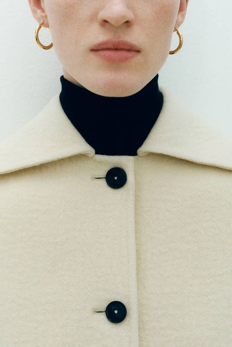 Jil Sanders, Collections Photography, Navy Coat, Black Wool Coat, Japanese Cotton, Fall 2022, Blazer Buttons, New Wardrobe, Silk Shirt