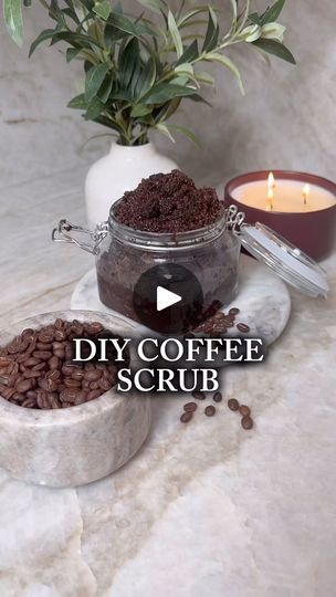 Homemade Body Scrub Coffee, Coffee Body Scrub Diy, Coffee Scrub For Face, Diy Coffee Scrub, Coffee Facial, Coffee Mask, Coffee Scrub Diy, Coffee Face Scrub, Face Scrubs